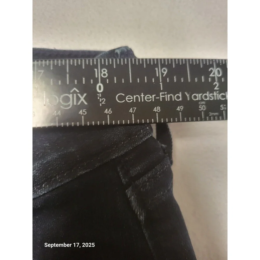 Denizen Dark Wash Skinny Jeans Womens Blue Sz 18m EUC - Picture 3 of 8